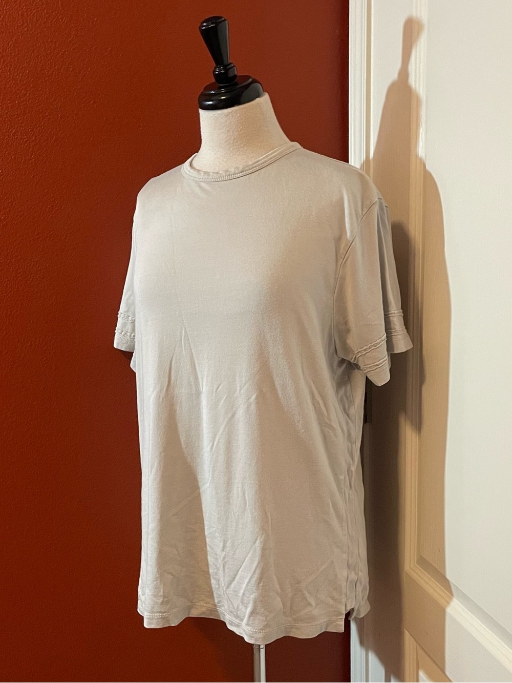 John Varvatos x Converse Men’s Limited Classic All Star Gray Crewneck Tee Shirt